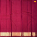 Pink With Checked Motifs and Gold Zari Border Yuvana Pure Soft Silk Saree - Thenianantham