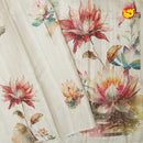 Sandal Khadi Tussar Saree