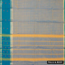 Light Blue-Gray with Blue  Checked Pattern Pure Chettinad Cotton Saree without Blouse