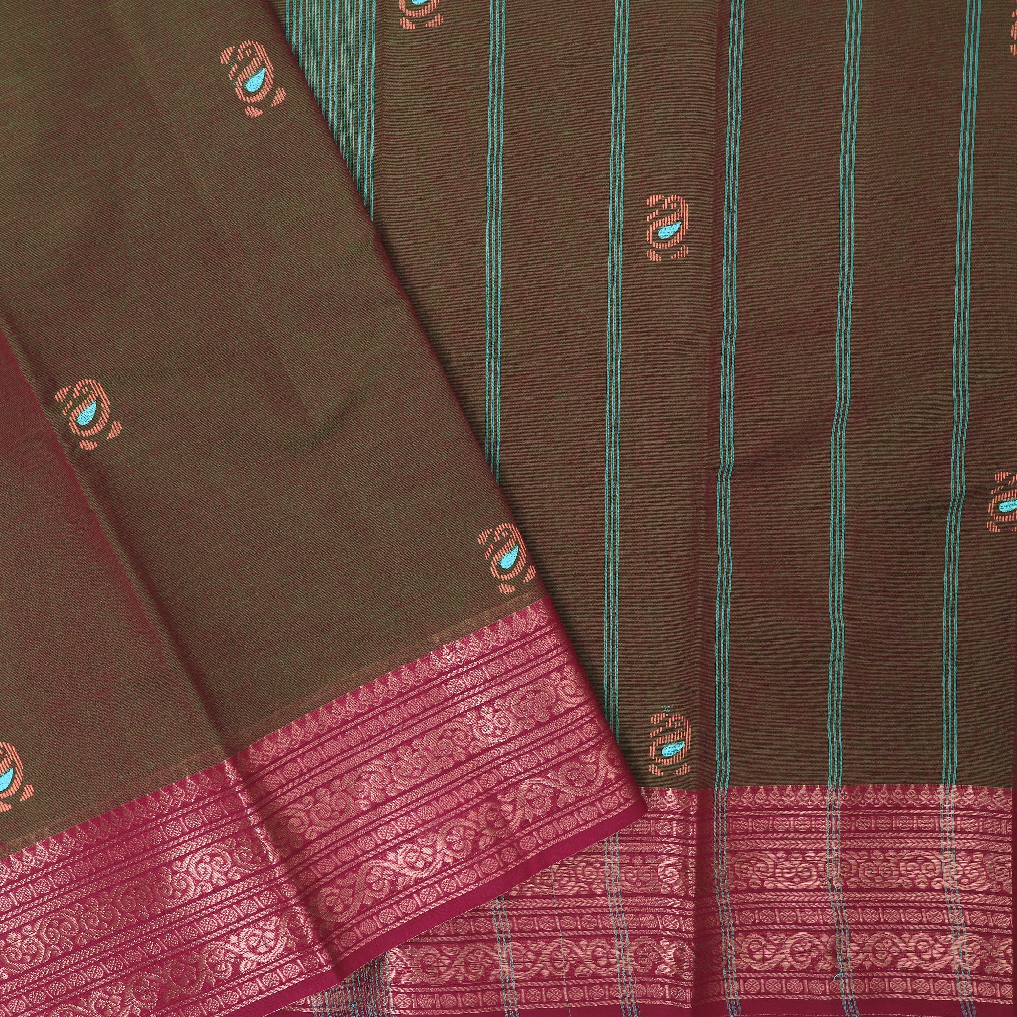 Brown  With Rose Pink