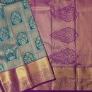 Purple or Magenta Art Silk Saree