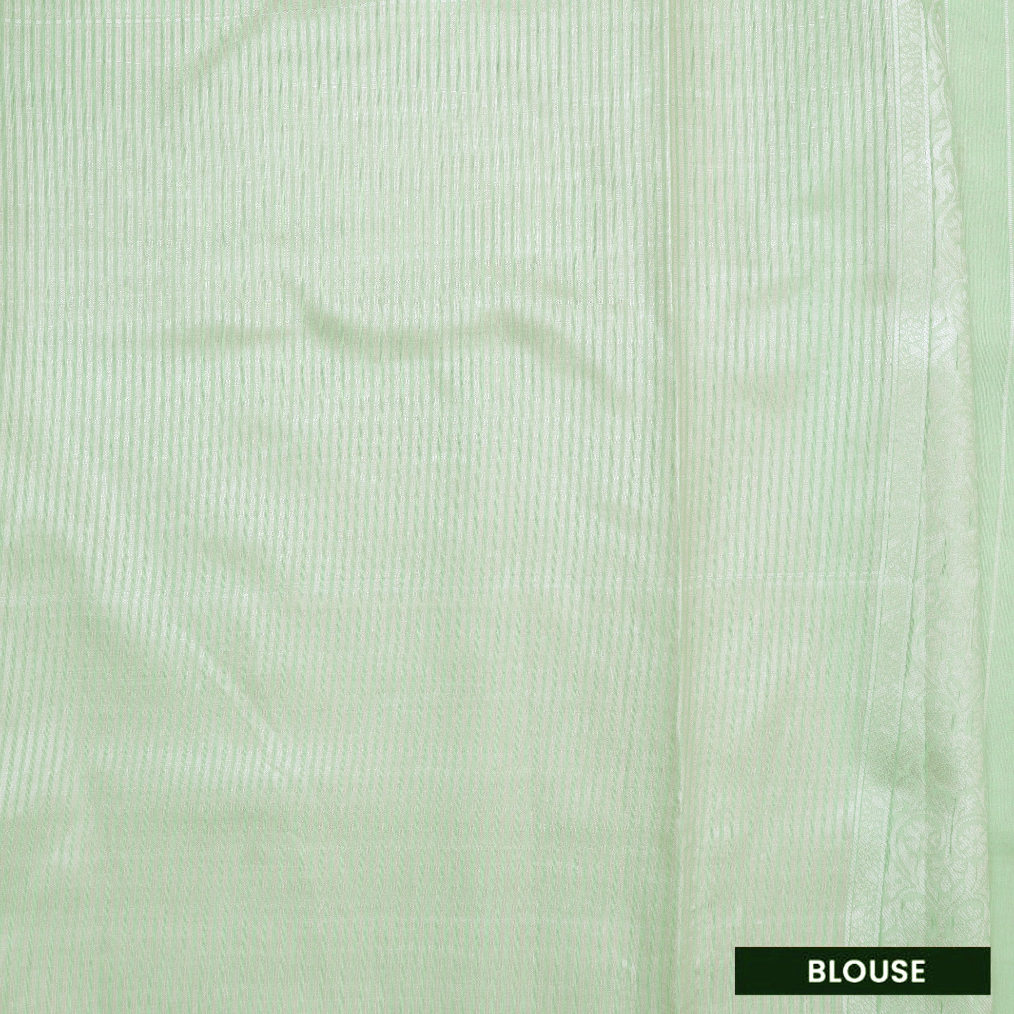 Pale Green Colour Fancy Weaving Saree