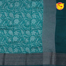 Rama Blue Chanderi Silk Saree - Thenianantham