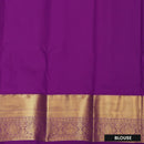 Purple or Magenta Art Silk Saree