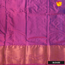 Green with Purple Soft Silk Saree