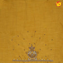 Yellow Bridal Aariwork Blouse - Thenianantham