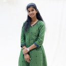 Yaazhini- Green Color Ladies Branded Co-ord-set Readymade