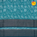 Rama Blue Chanderi Silk Saree - Thenianantham