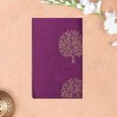 Dark Purple With Indigo  Soft Silk Saree