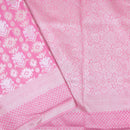 Pink Colour Fancy Weaving Saree
