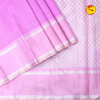 Pink With Light Pink Arani Soft Silk Saree - Thenianantham