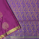 Dark Purple With Indigo  Soft Silk Saree