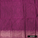 Green with Purple Soft Silk Saree