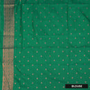 Grape with Green Soft Silk Saree