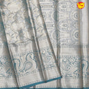 Grey Traditional Soft Silk Saree - Thenianantham