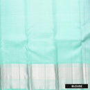 Light Pink with Sky Blue Soft Silk Saree