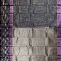 Block With  Gold Zari Yuvana Semi Soft Silk Saree