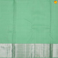 Pastel green pure Kanchipuram silk saree - Thenianantham