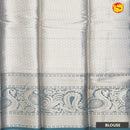 Grey Traditional Soft Silk Saree - Thenianantham