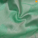 Pastel green pure Kanchipuram silk saree - Thenianantham