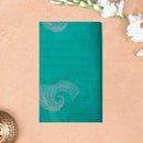 Aqua Blue Soft Silk Saree