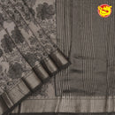 Gold Chanderi Silk Saree - Thenianantham