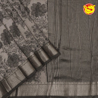 Gold Chanderi Silk Saree - Thenianantham