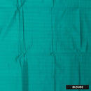 Aqua Blue Soft Silk Saree