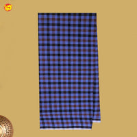 Men’s Checked Cotton Stitched Lungi