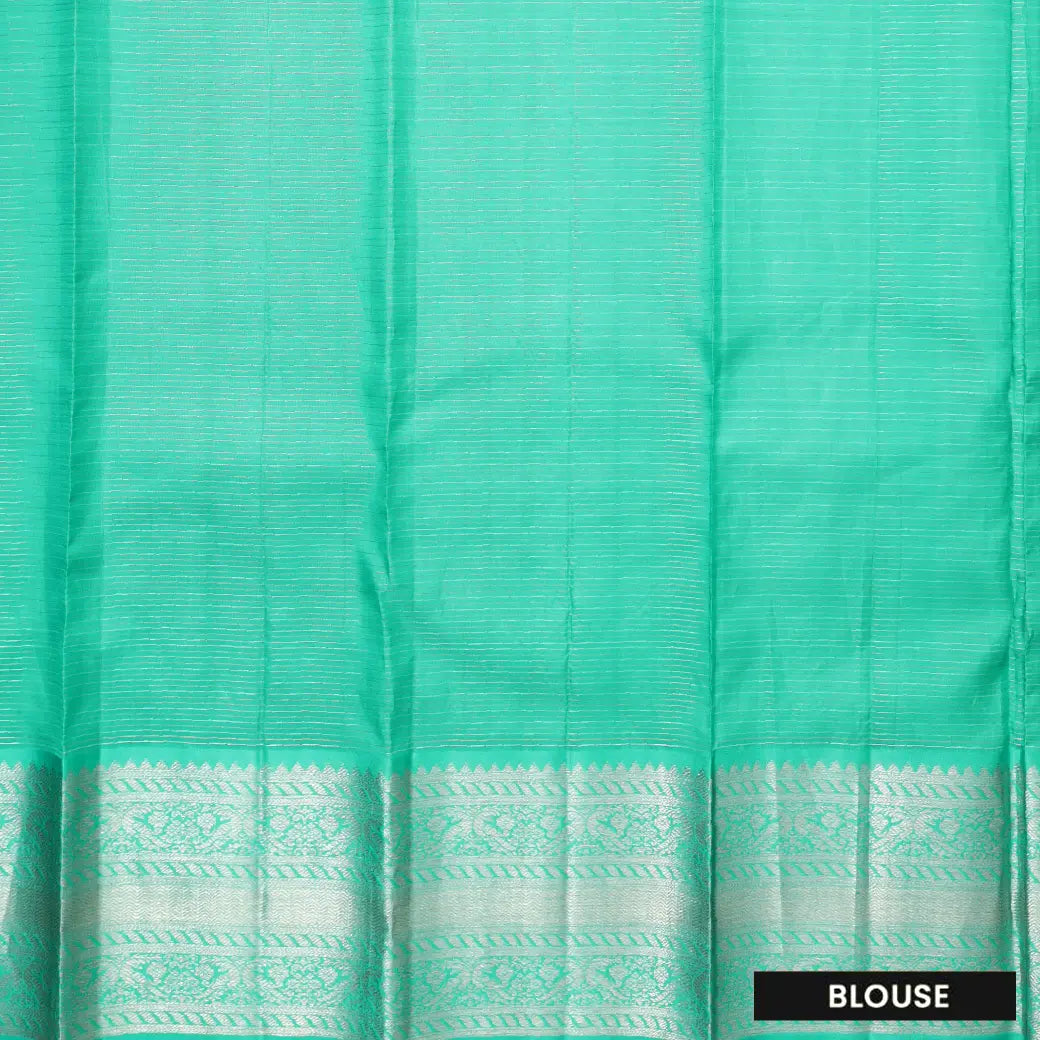 Yellow with Green Soft Silk Saree