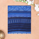 Light Blue  Linen Cotton Saree