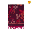 Magenta With Mustard Pochampally Silk Saree - Thenianantham