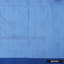 Light Blue  Linen Cotton Saree