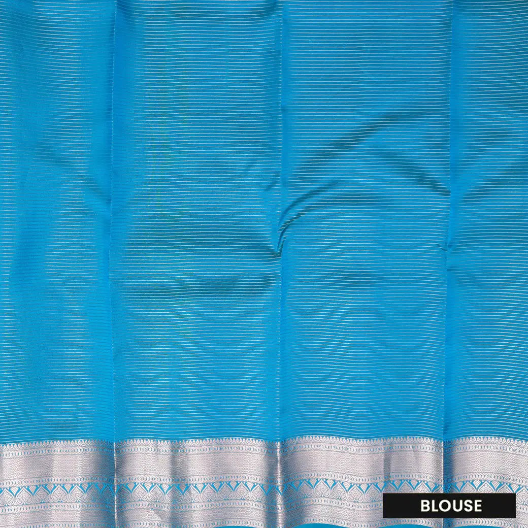 Dark Purple with blue  soft silk saree