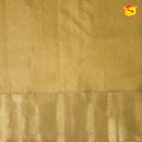 Gold With Gold Zari Wedding Silk Saree - Thenianantham