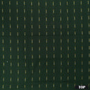 Bottle Green With Mustard Yellow Cotton Ladies Chudithar Material