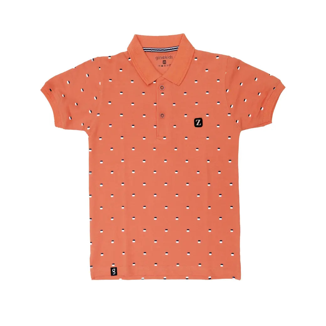 Boys Polo Neck T-shirt