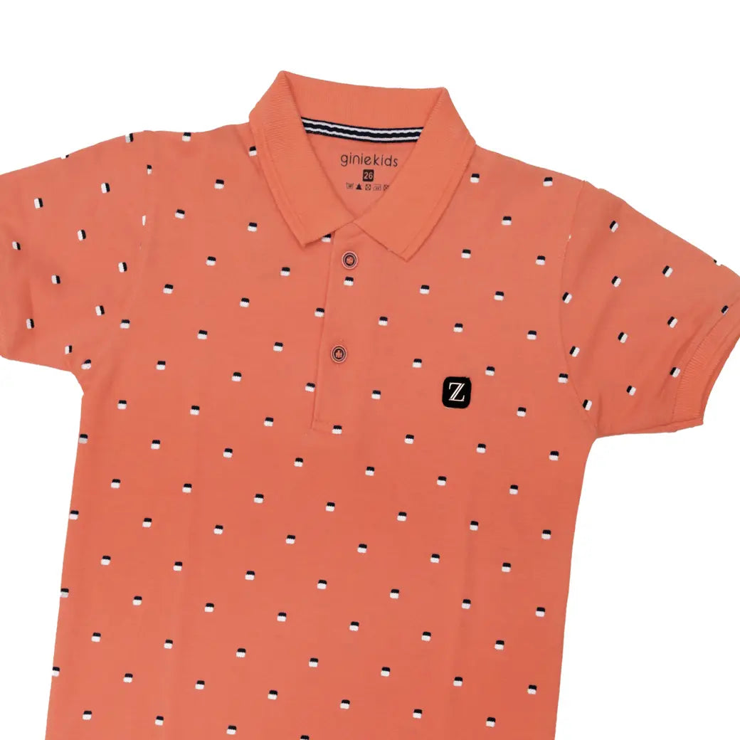 Boys Polo Neck T-shirt