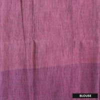 Green with Purple Soft Silk Saree