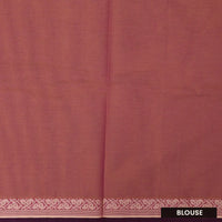 Peach Color Negamam Cotton Saree
