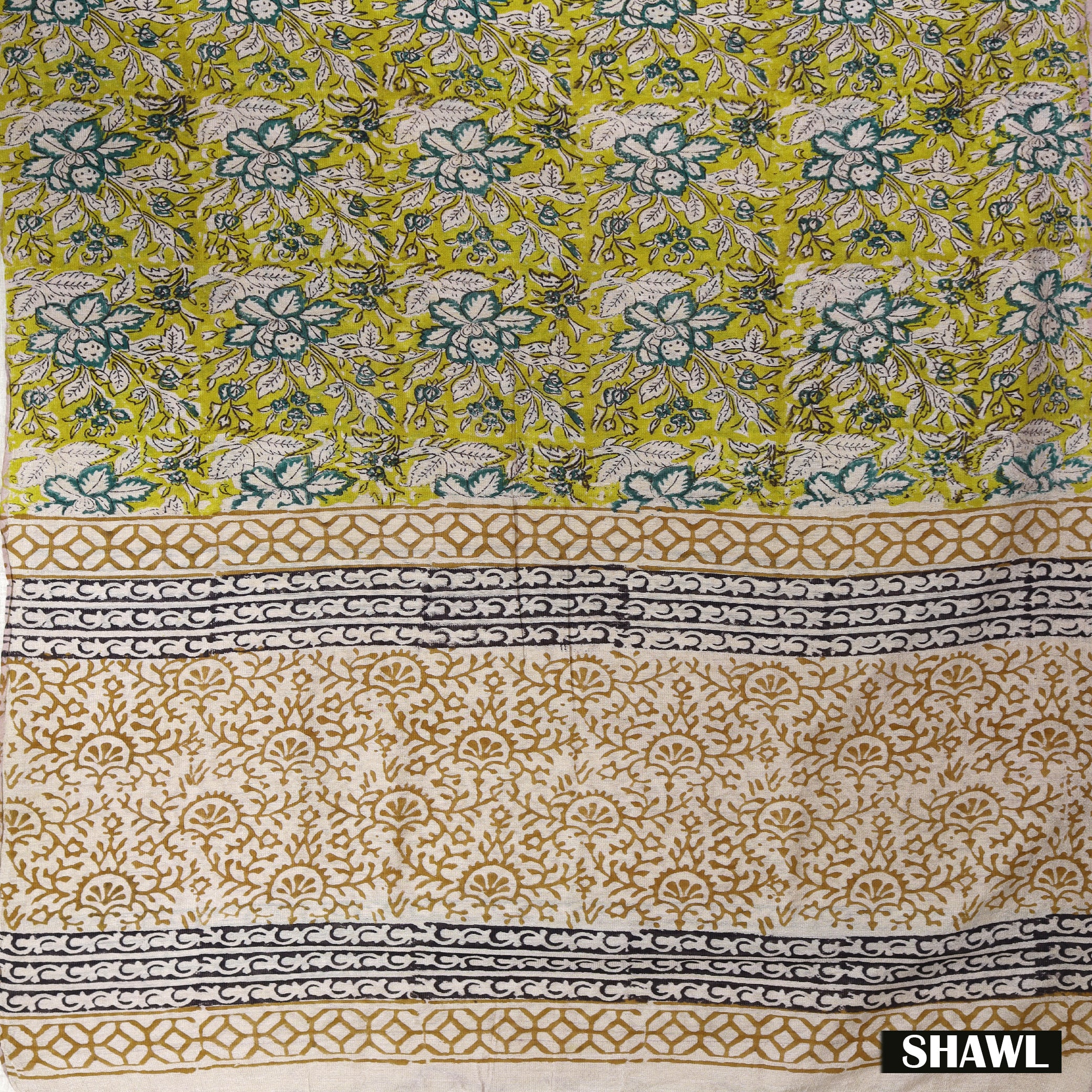 Bottle Green With Mustard Yellow Cotton Ladies Chudithar Material