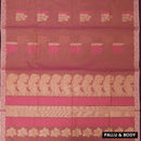 Peach Color Negamam Cotton Saree