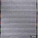 Dark Brown With Grey Cotton Ladies Chudithar Material