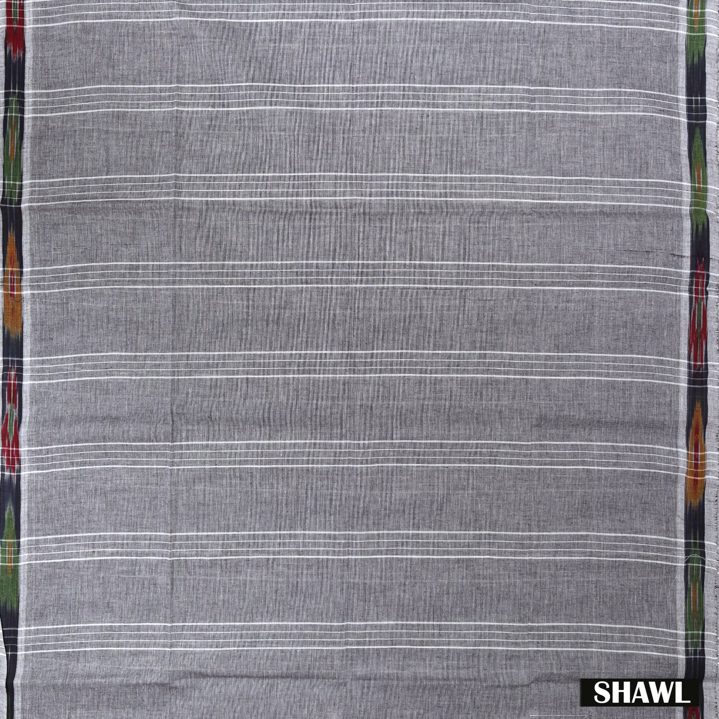 Dark Brown With Grey Cotton Ladies Chudithar Material