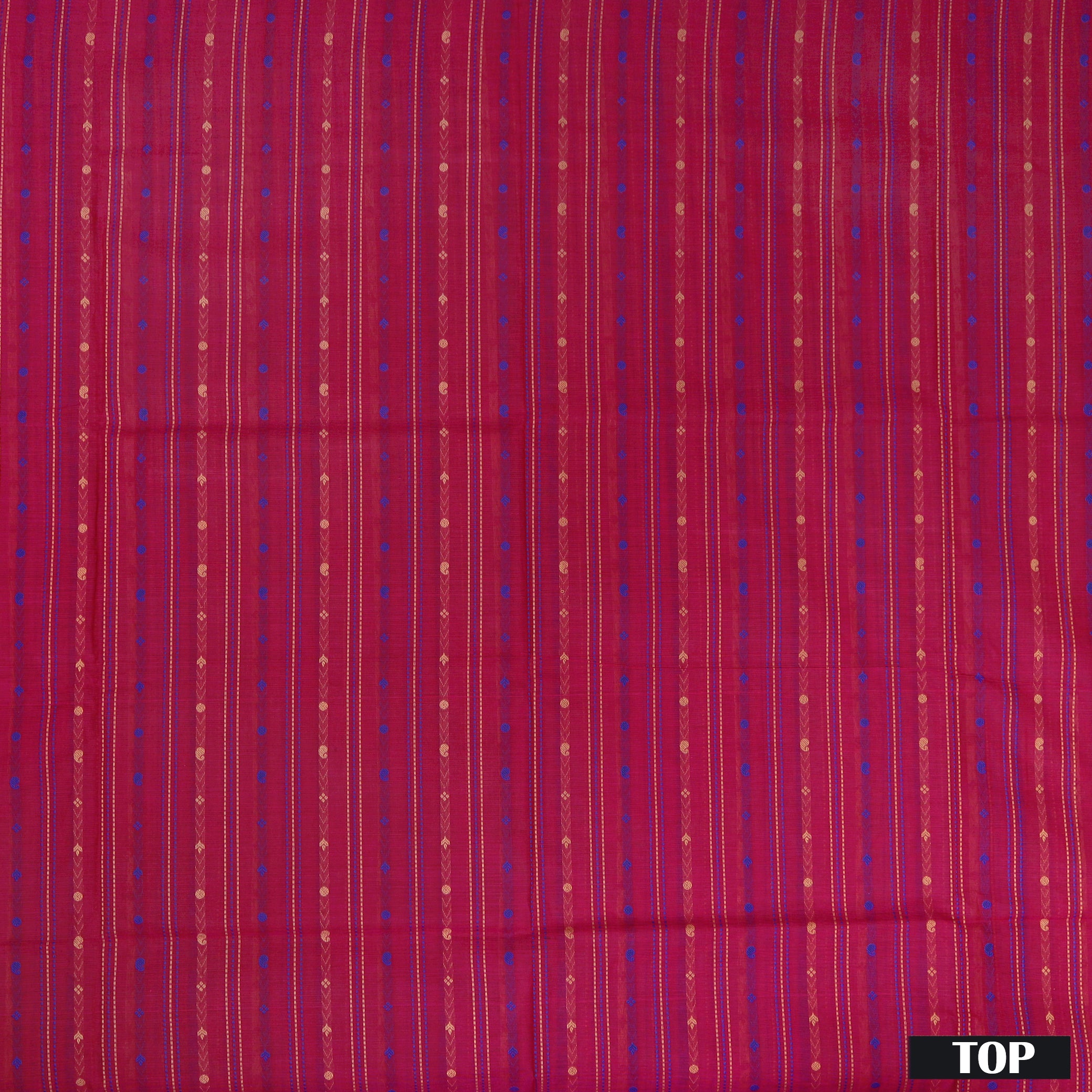 Magenta With Deep Purple Cotton Ladies Chudithar Material