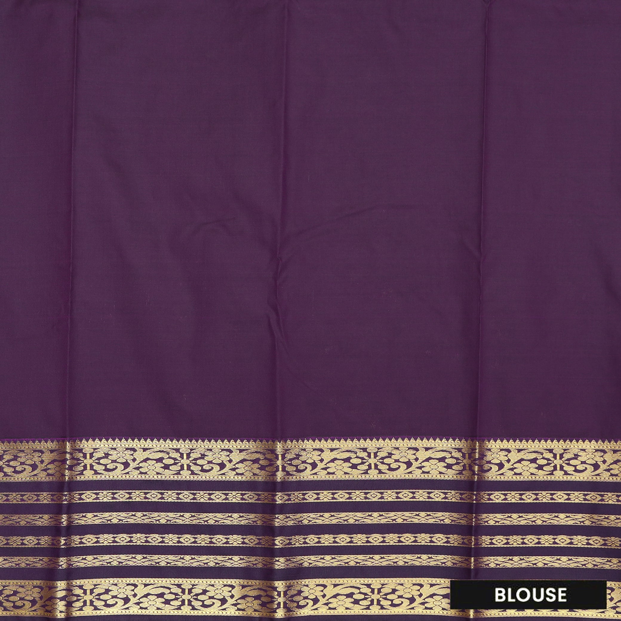 Sky blue With violet Vaira Oosi Silk Saree