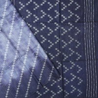 Navy Blue color  Linen Cotton Saree
