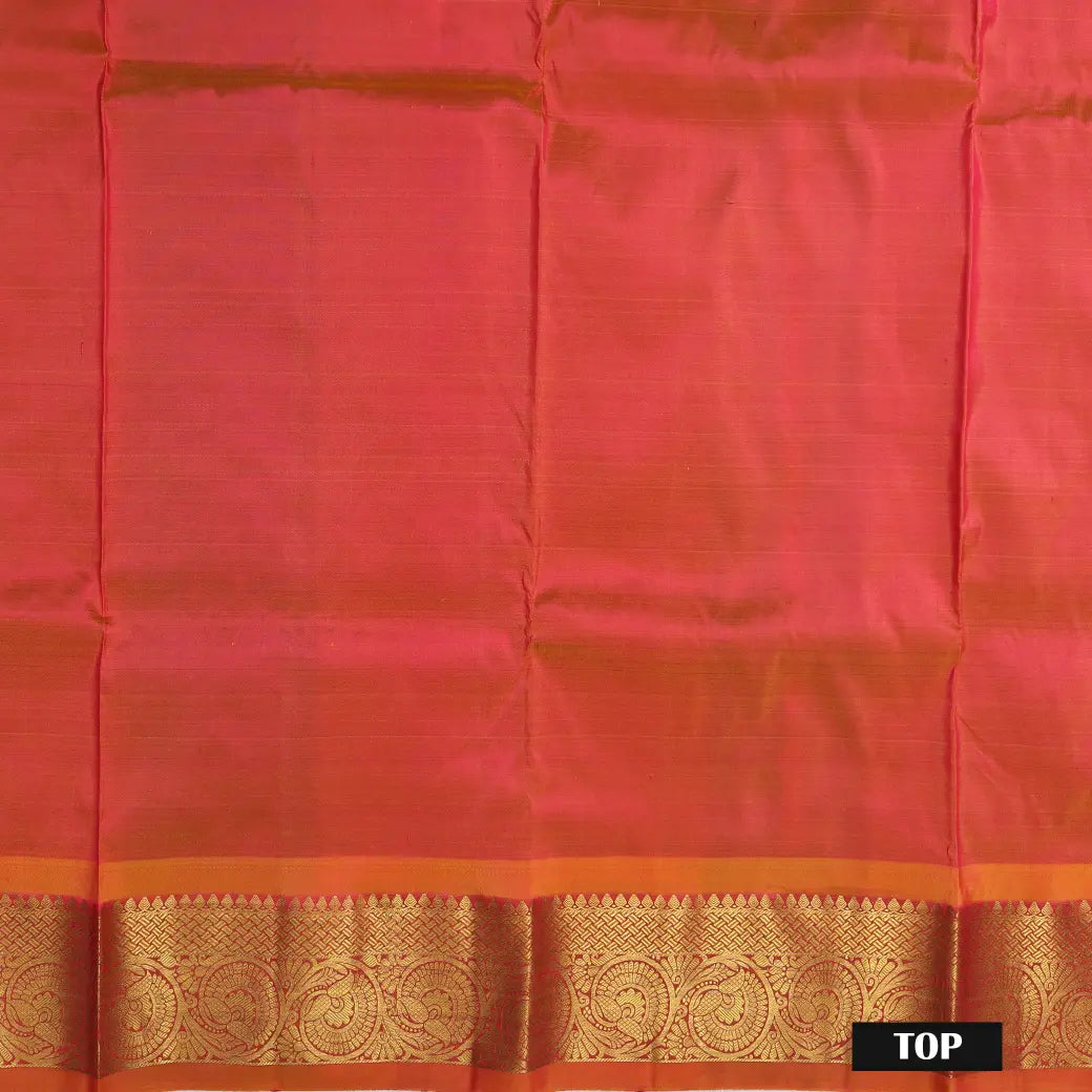 Multi Colour  Floral Design Traditional  Pattu Pavadai Material