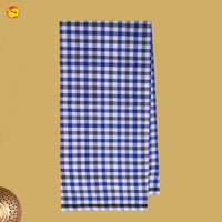 Men’s Checked Cotton Stitched Lungi