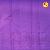 Light Green With Lavender Pallu Wedding Silk Saree - Thenianantham